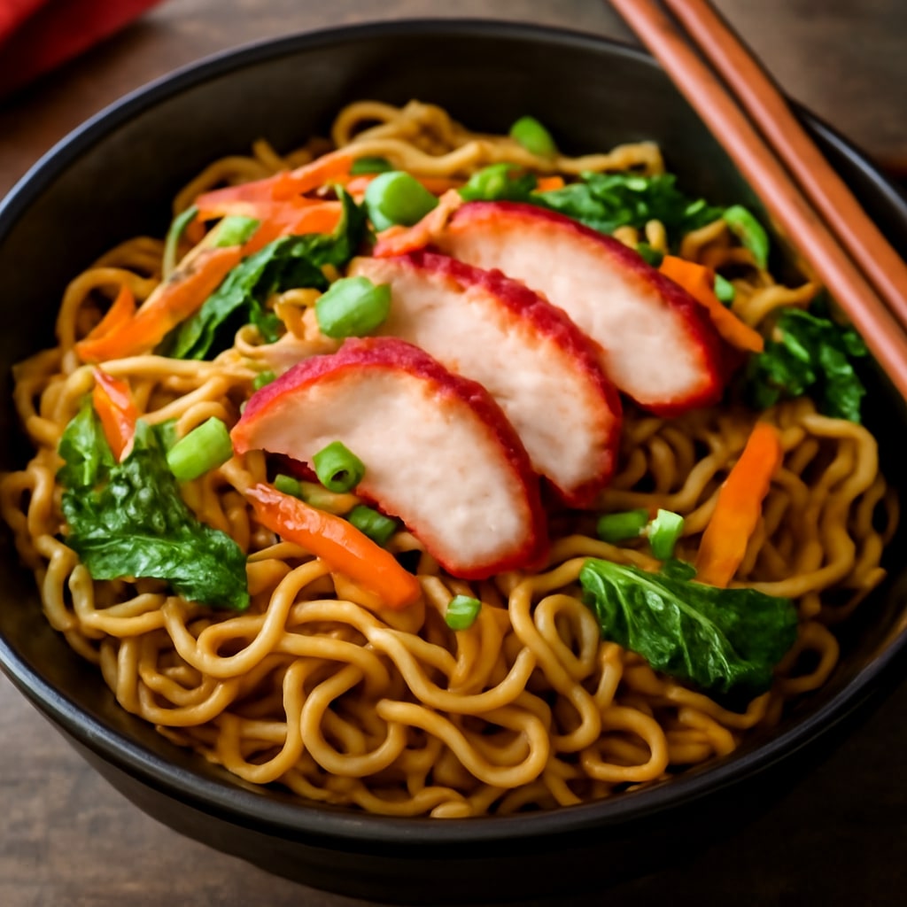 Braised Belly Pork In Noodle Soup