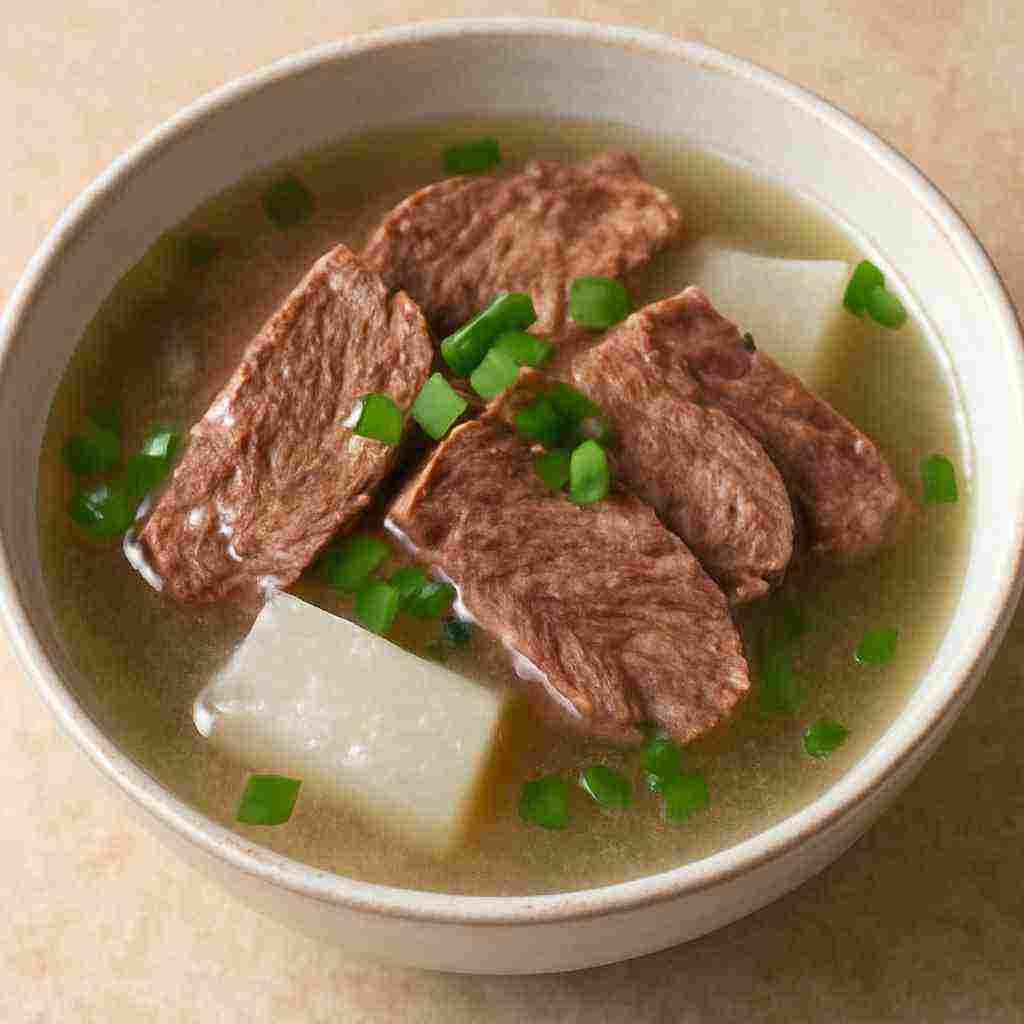 Fresh Beef Soup